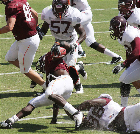 2011.08.20. Virginia Tech Football. Scrimmage.
