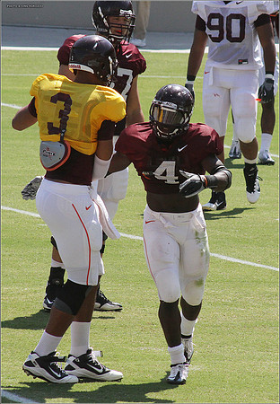 2011.08.20. Virginia Tech Football. Scrimmage.