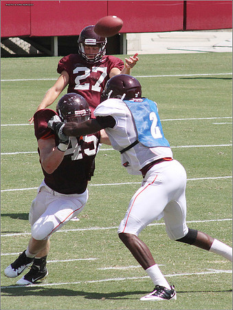 2011.08.20. Virginia Tech Football. Scrimmage.