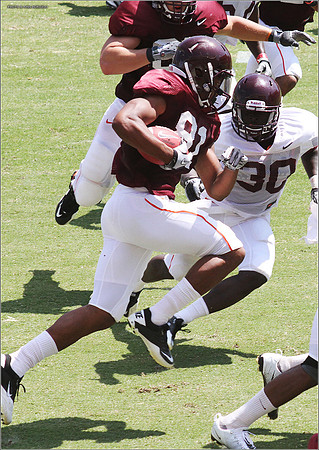 2011.08.20. Virginia Tech Football. Scrimmage.