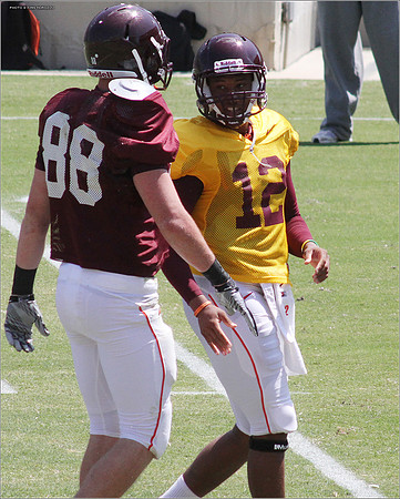 2011.08.20. Virginia Tech Football. Scrimmage.