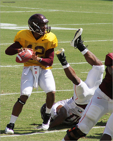 2011.08.20. Virginia Tech Football. Scrimmage.