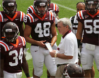 2011.09.03. Appalachian State at Virginia Tech.
