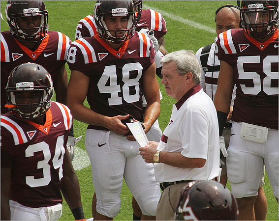 2011.09.03. Appalachian State at Virginia Tech.