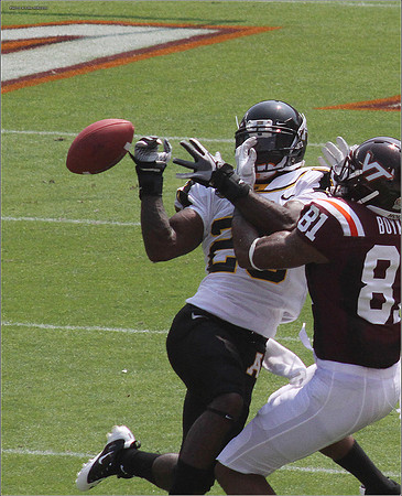 2011.09.03. Appalachian State at Virginia Tech.