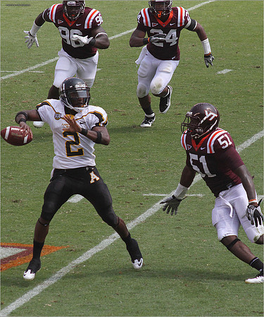 2011.09.03. Appalachian State at Virginia Tech.