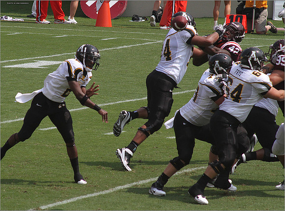2011.09.03. Appalachian State at Virginia Tech.
