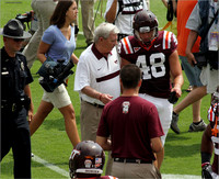 2011.09.03. Appalachian State at Virginia Tech.