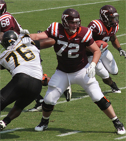 2011.09.03. Appalachian State at Virginia Tech.