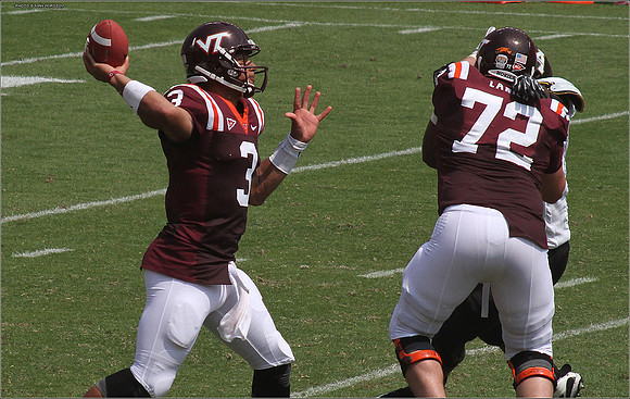 2011.09.03. Appalachian State at Virginia Tech.
