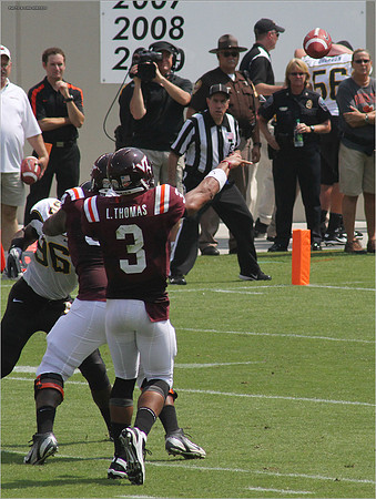 2011.09.03. Appalachian State at Virginia Tech.