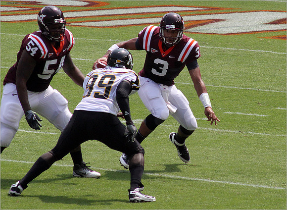 2011.09.03. Appalachian State at Virginia Tech.