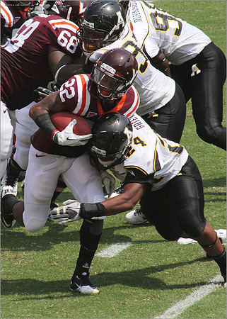2011.09.03. Appalachian State at Virginia Tech.