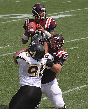2011.09.03. Appalachian State at Virginia Tech.