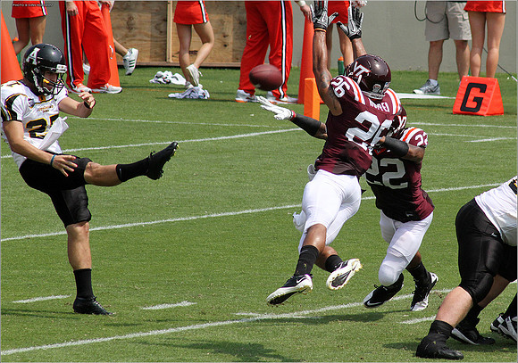 2011.09.03. Appalachian State at Virginia Tech.