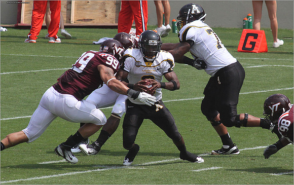 2011.09.03. Appalachian State at Virginia Tech.