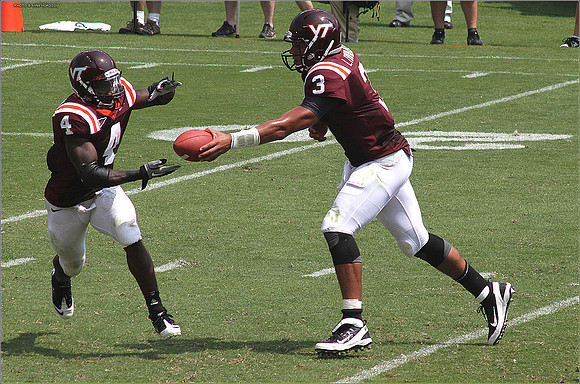2011.09.03. Appalachian State at Virginia Tech.