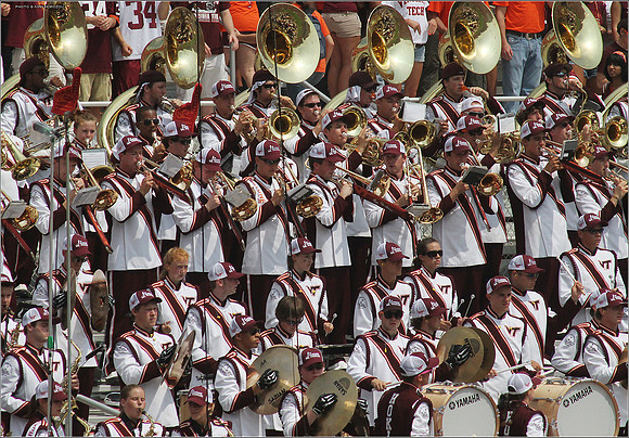 2011.09.03. Appalachian State at Virginia Tech.