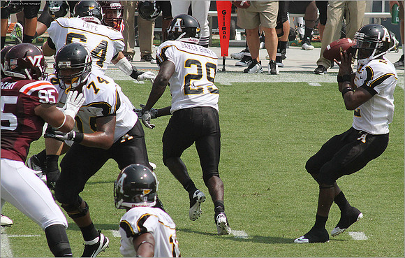 2011.09.03. Appalachian State at Virginia Tech.