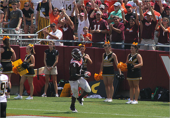 2011.09.03. Appalachian State at Virginia Tech.