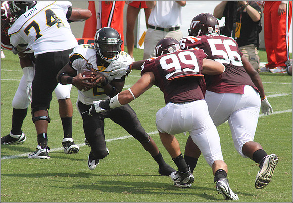 2011.09.03. Appalachian State at Virginia Tech.