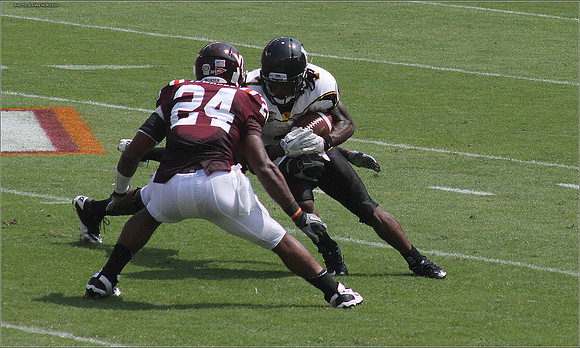 2011.09.03. Appalachian State at Virginia Tech.