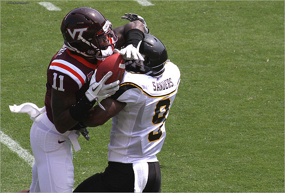 2011.09.03. Appalachian State at Virginia Tech.