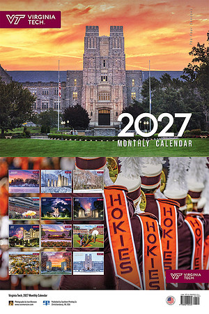 2027 Calendar (Front and Back Covers)