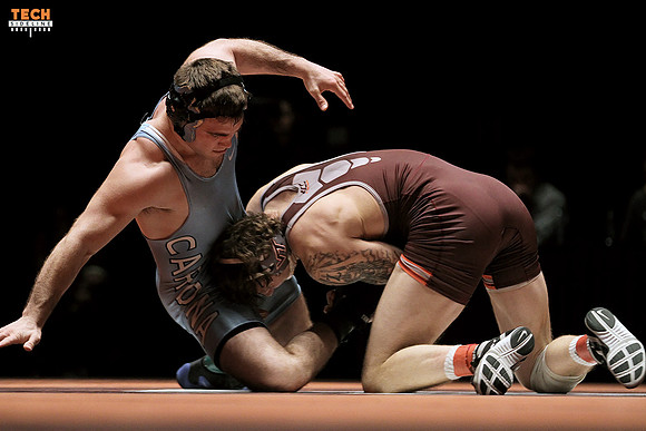 2016.01.16. Wrestling. UNC at VT