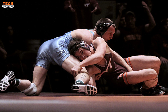 2016.01.16. Wrestling. UNC at VT
