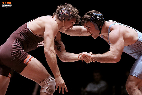 2016.01.16. Wrestling. UNC at VT