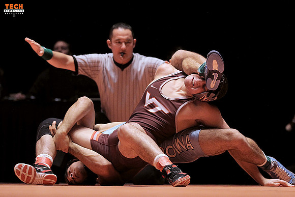 2016.01.16. Wrestling. UNC at VT