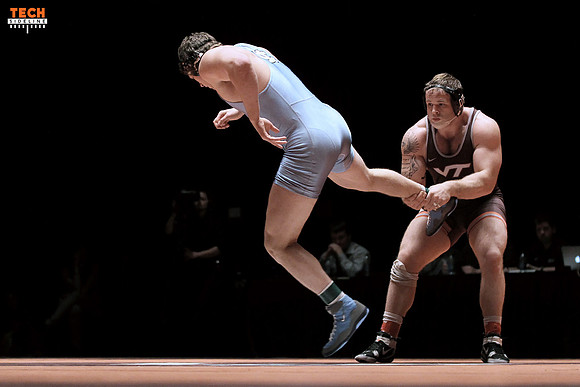 2016.01.16. Wrestling. UNC at VT