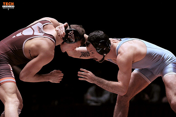 2016.01.16. Wrestling. UNC at VT