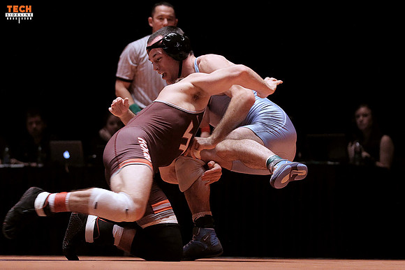2016.01.16. Wrestling. UNC at VT