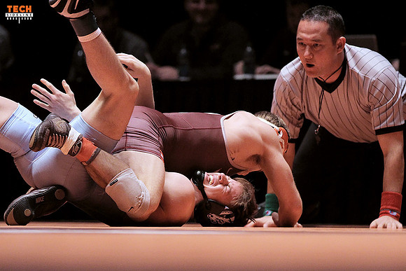2016.01.16. Wrestling. UNC at VT