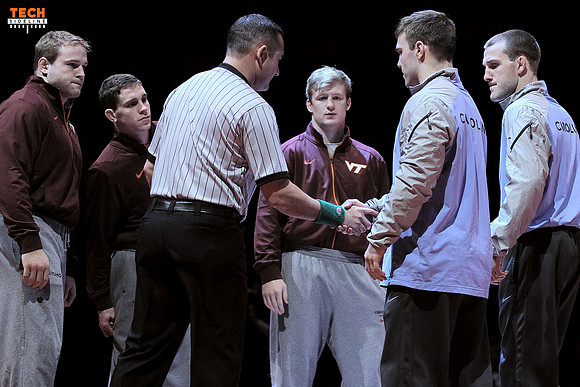 2016.01.16. Wrestling. UNC at VT