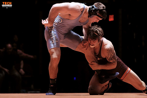 2016.01.16. Wrestling. UNC at VT