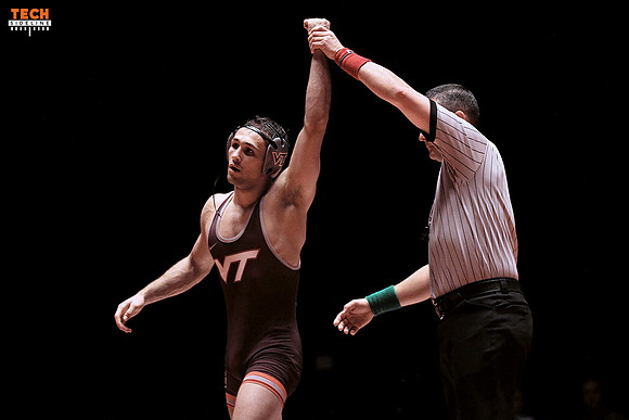 2016.01.16. Wrestling. UNC at VT