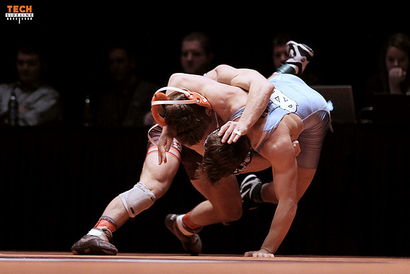 2016.01.16. Wrestling. UNC at VT
