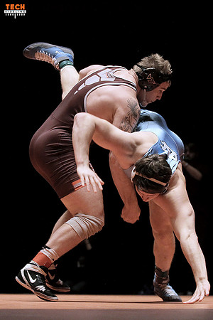2016.01.16. Wrestling. UNC at VT