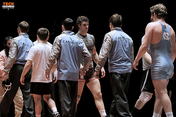 2016.01.16. Wrestling. UNC at VT