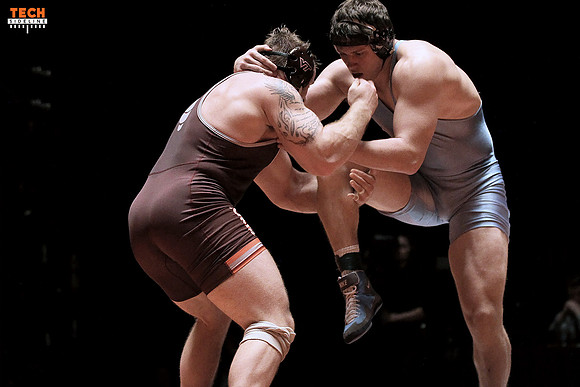 2016.01.16. Wrestling. UNC at VT