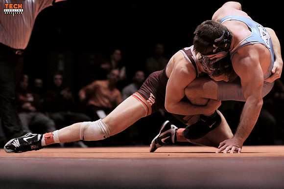 2016.01.16. Wrestling. UNC at VT