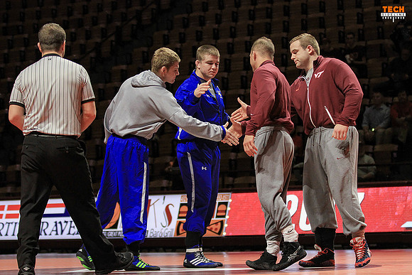 2017.02.12. Wrestling. SDSU at VT