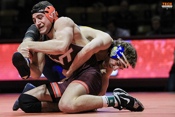 2017.02.12. Wrestling. SDSU at VT