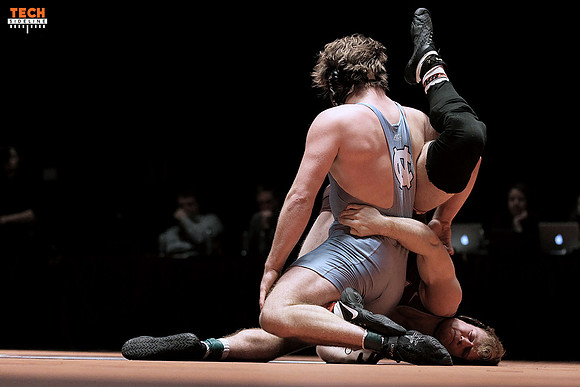 2016.01.16. Wrestling. UNC at VT