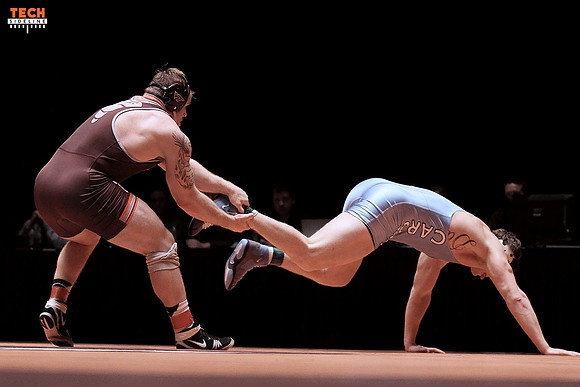 2016.01.16. Wrestling. UNC at VT