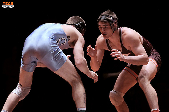2016.01.16. Wrestling. UNC at VT