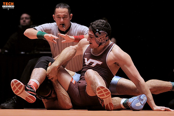 2016.01.16. Wrestling. UNC at VT